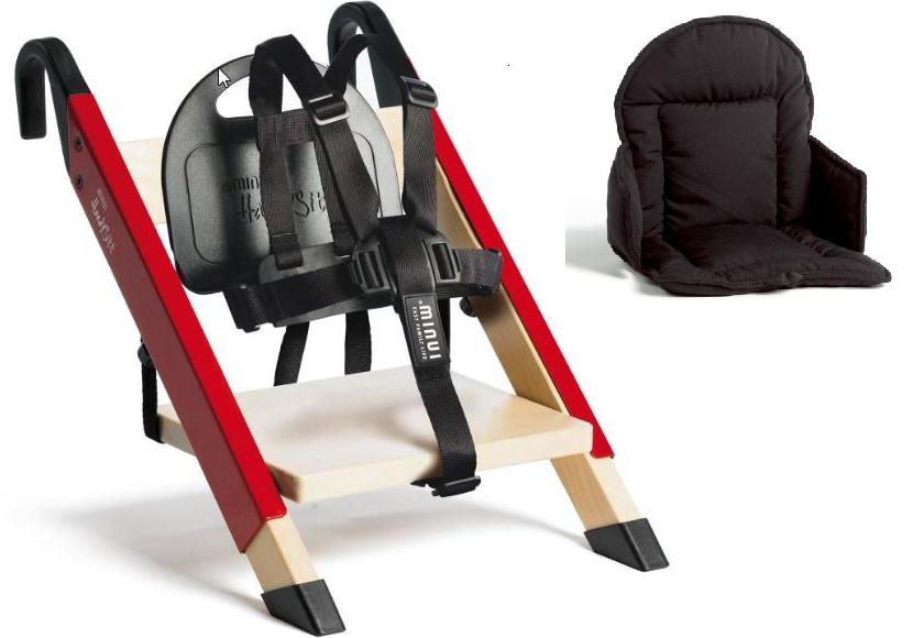 Minui HandySitt with 5 point Harness and baby cushion